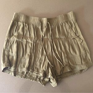 ARIZONA JEAN CO GREEN SHORTS-WOMEN- SIZE XL